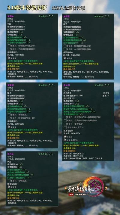 剑网3版本,深入设计数据解析-网页款_v6.373